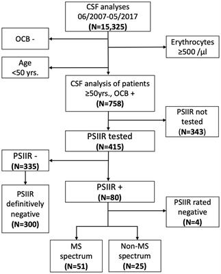 Clinical associations and characteristics of the polyspecific intrathecal immune response in elderly patients with non-multiple sclerosis chronic autoimmune-inflammatory neurological diseases – a retrospective cross-sectional study